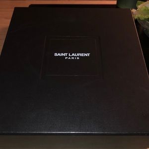 Saint Laurent Shoe Box and Dustbags